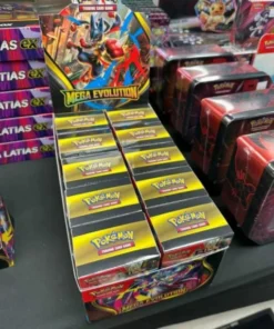 pokémon mega evolution booster sleeved
